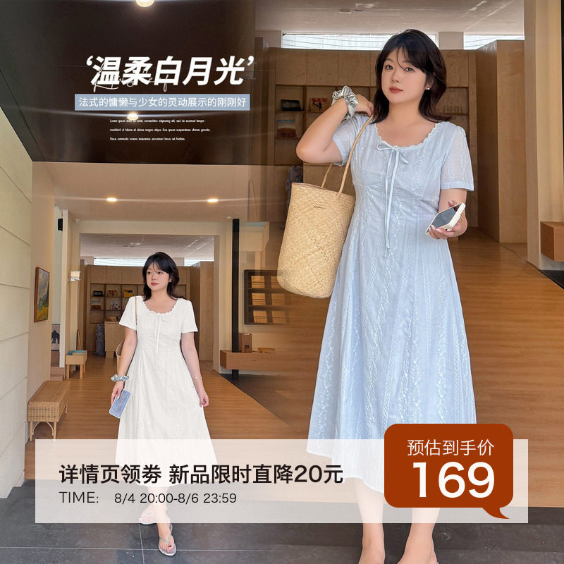 mm温婉蕾丝花边修身连衣裙女裙子