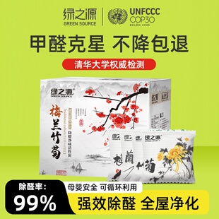 绿之源活性炭包除甲醛去除异味碳包新车内除味用品神器车载竹炭包