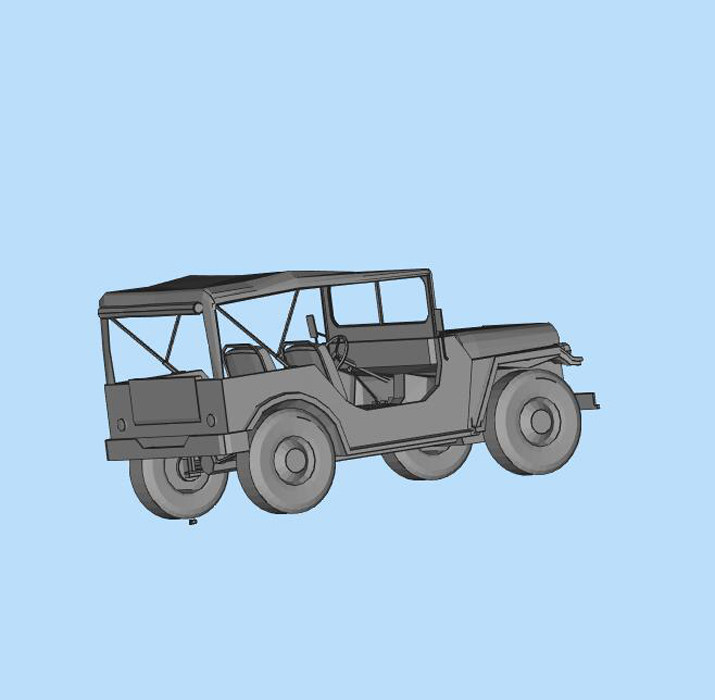 吉普模型d图纸(stl格式)