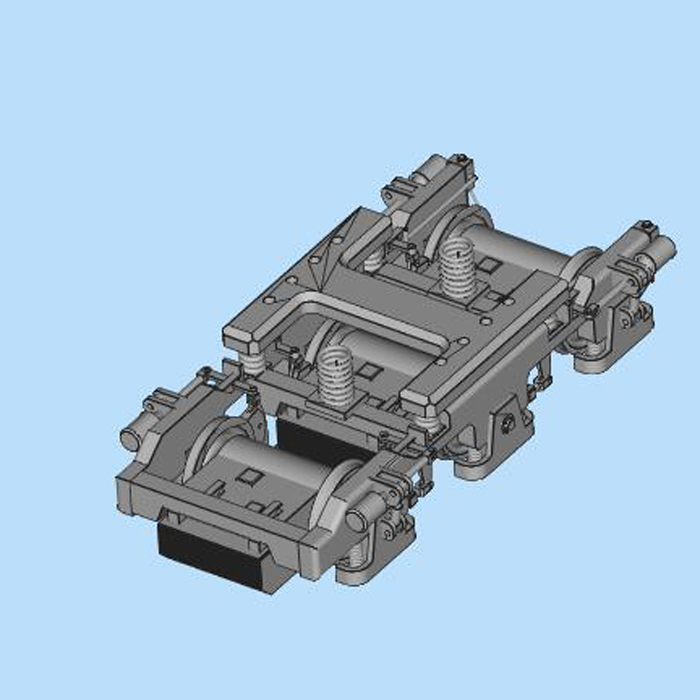 详解的转向架设计模型004200428三维图纸（SLDASM格式）