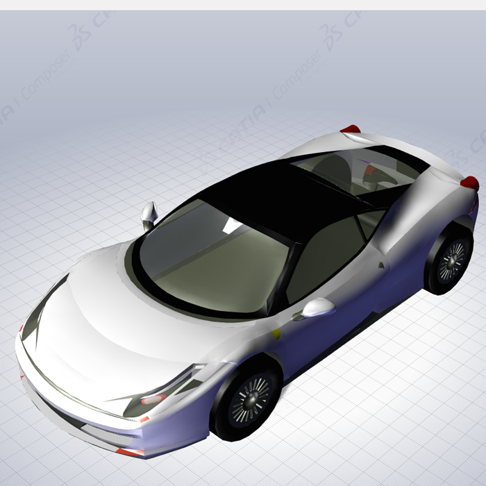 catia汽车建模模型01200728三维图纸(3ds/catpart格式)