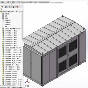 变电站三维模型01210705三维图纸（STEP/SLDASM格式）