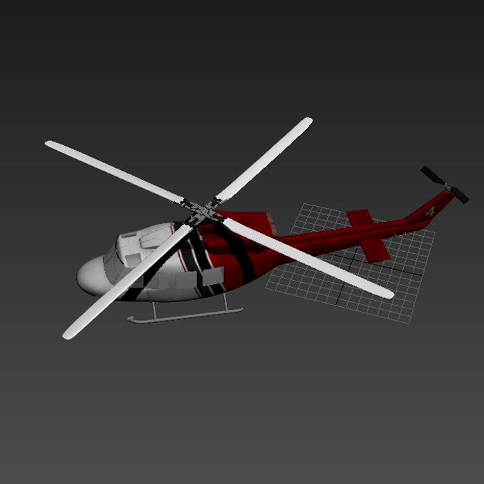 直升飞机模型04200511三维图纸(3dmax格式)