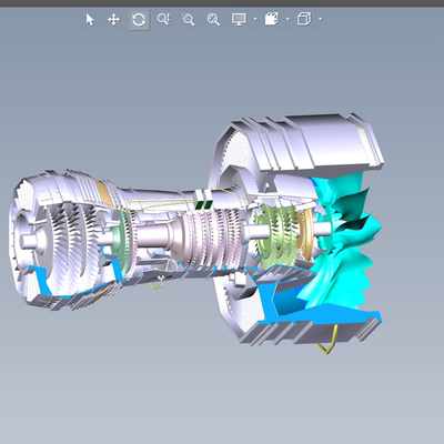 1000G纯电力发动机模型01200630三维图纸（CATPart格式）