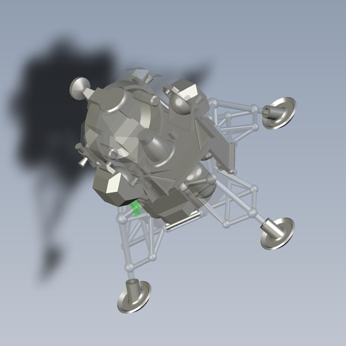 阿波罗11号飞船01201012三维图纸(stp格式)