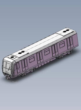 地铁设计模型3D图纸（SLDPRT）