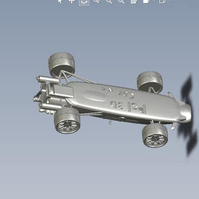 含有减震器的3d汽车模型01200515三维图纸（STL格式）