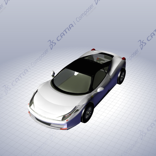 catia汽车建模模型01200728三维图纸（3DS/CATPart格式）