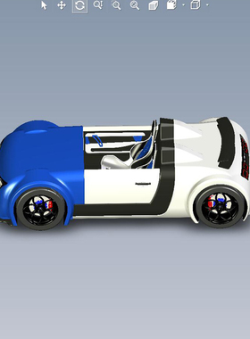 轻型汽车设计模型01200529三维图纸（STP格式）