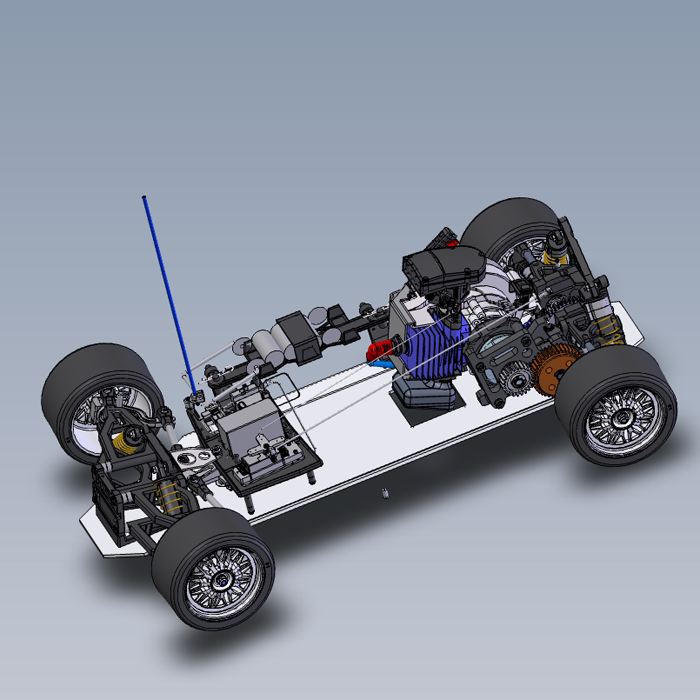 遥控车玩具车模型图纸全套01200706三维图纸(sldasm文件格式)