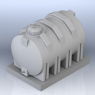 简单的储罐模型0220425三维图纸（SLDPRT格式）