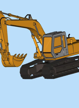 挖掘机FH2000模型01200430（3DMAX/OBJ格式）