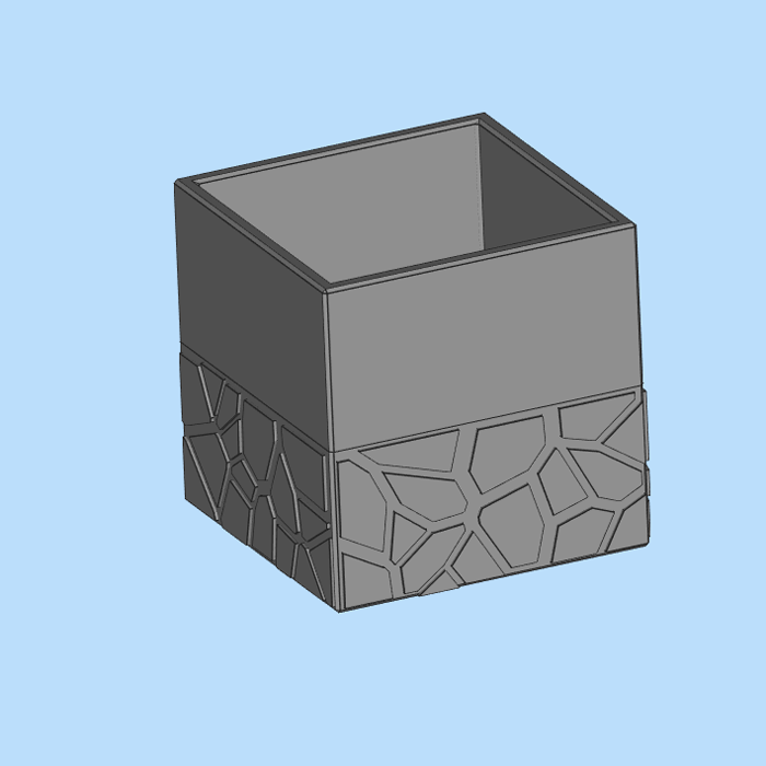 自动浇水的绿植盆栽模型01210716三维图纸（stl格式）