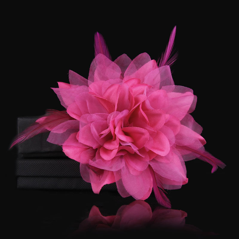 Broche femme en plume - Ref 1173678 Image 3