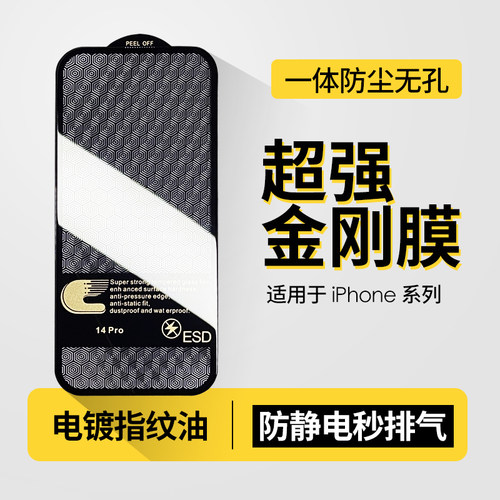iPhone超强金刚钢化膜