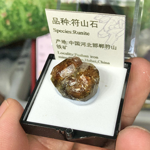 符山石原石天然矿物晶体标本盒子猫矿石能量石晶宝石地质科普教学