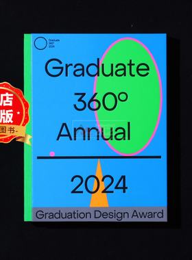 中英文对照】2024年度中外毕业设计年鉴Graduate 360 Annual  平面设计专业毕业设计参考书籍9789887075202