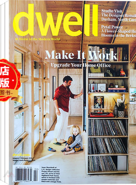 美国DWELL杂志 订购2026 2023年 全年6期 E77 现代住宅 别墅 家居生活 室内空间设计杂志