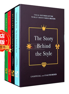现货 原版】国际品牌珠宝手表 蒂芙尼 卡地亚 劳力士 宝格丽 风格背后的故事 The Story Behind the Style Box Set书9781835873571
