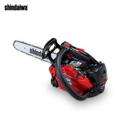 日本shindaiwa新大华251TS油锯12寸单手伐木锯小油锯轻型修枝链锯
