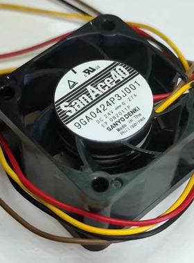 原装Sanyo/三洋 4028 9GA0424P3J001 DC24V0.27A PWM调速散热风扇
