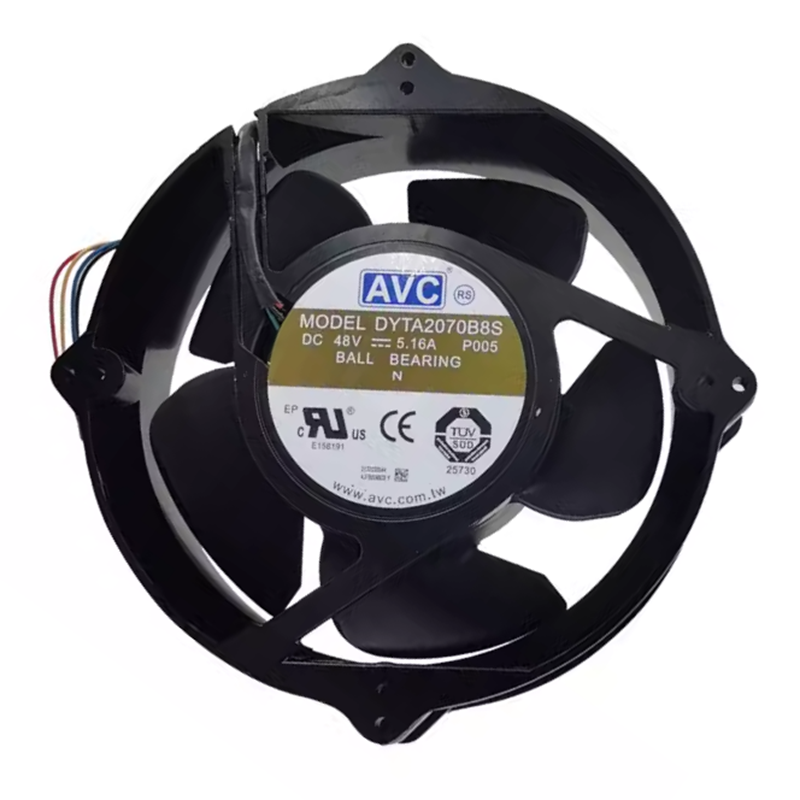 AVC 20070 48V 5.16A 20CM金属风扇DYTA2070B8S双滚珠大风量