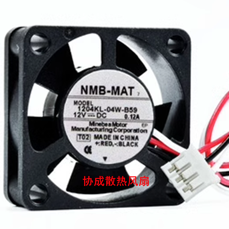 原装NMB-MAT 1204KL-04W-B59 3010 12V 0.12A 3CM 安川变频器风扇