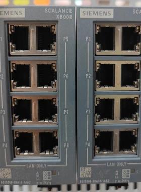 siemens 6GK5008-0BA10-1AB2 SCALANCE XB008 8口 非网管型 充新