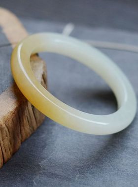 老坑且末料手环带证书新疆和田玉