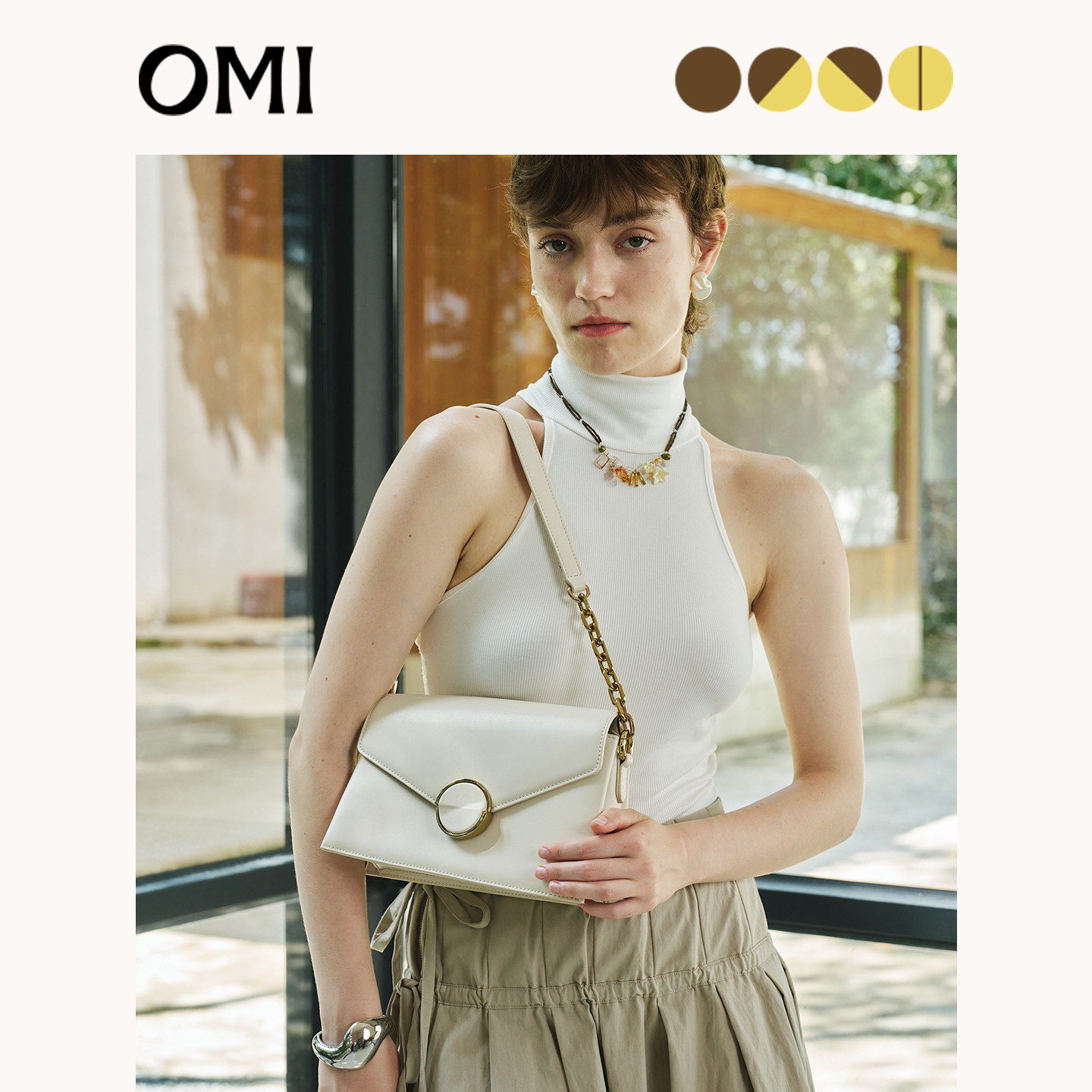 OMI欧米信封小众设计包包女