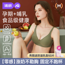 婧麒孕妇哺乳内衣怀孕期专用产后喂奶文胸聚拢防下垂收副乳胸罩女