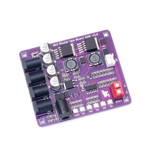 Mini Router UPS Borad 40W V2.6 Battery Charger Board 11.1V