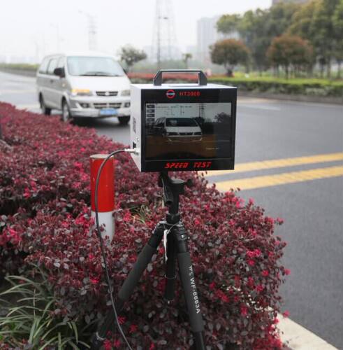 来涞科技2020年新款移动便携式雷达测速系统超速自动拍照实时取证