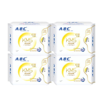 ABC纤薄透气日用卫生巾组合