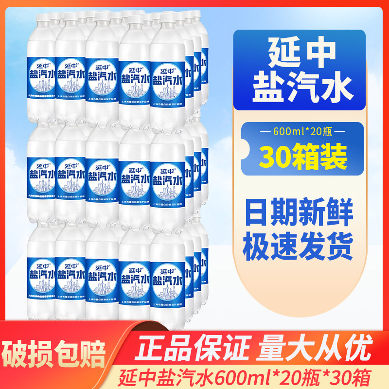 同城上海梅陇延中盐汽水600ml*20瓶团购优惠碳酸饮料防暑降温饮品,咖啡/麦片/冲饮,碳酸饮料,淘宝优惠券,粉丝福利购,淘宝优惠卷