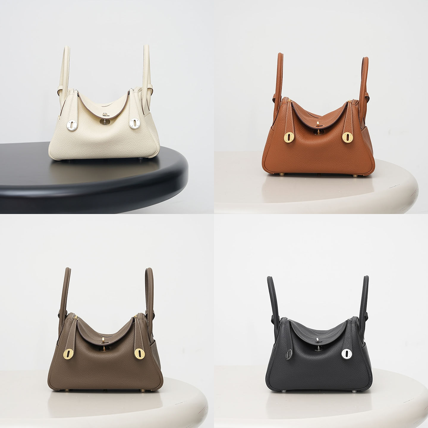 金妍半手工蜡线tc头层牛皮琳迪包医生包女士单肩手提药箱包