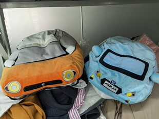 小海豹 38cm 衣服 汽车变装 HUSTLER AQUA 变身玩具公仔服装