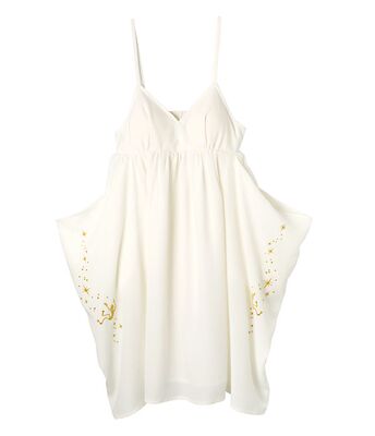 日单高端外贸 peach john 蜜桃派 吊带雪纺连衣裙 礼服 含胸垫