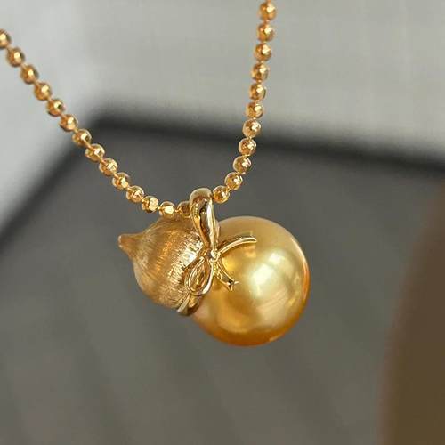 葫芦金珠豆豆链福禄双全