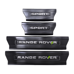 专用于14-22款路虎揽胜运动版内饰改装 车门槛条 不锈钢迎宾踏板
