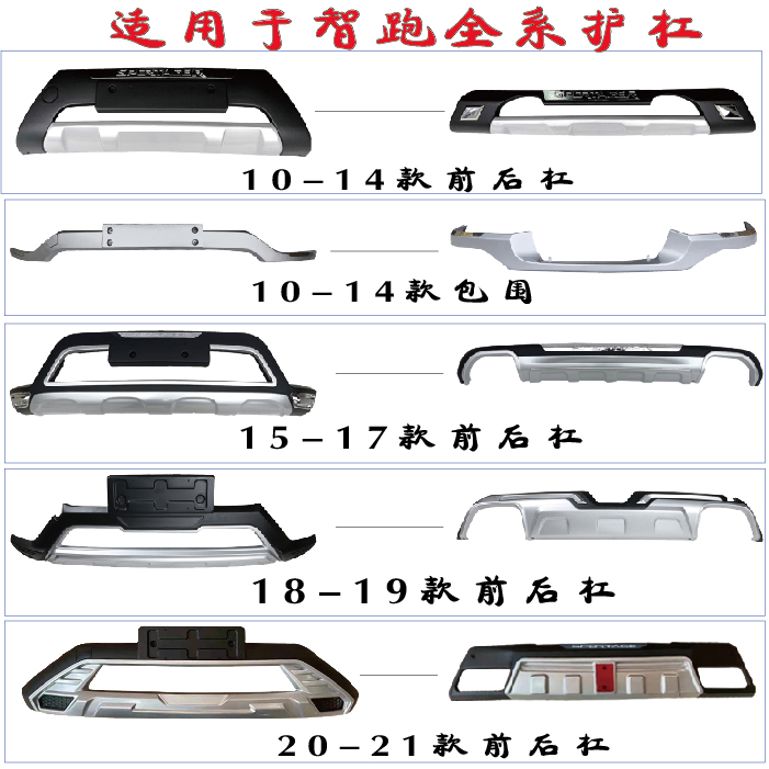 适用于11-14-15-18-19-20-21-22起亚智跑前后护杠 保险杠 ACE包围