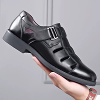 Подлинная кожаная дышащая 9520 Black (SF Express Free Dropping)