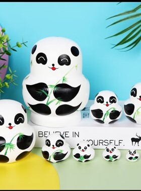 手绘套娃10层椴木不开裂不变形