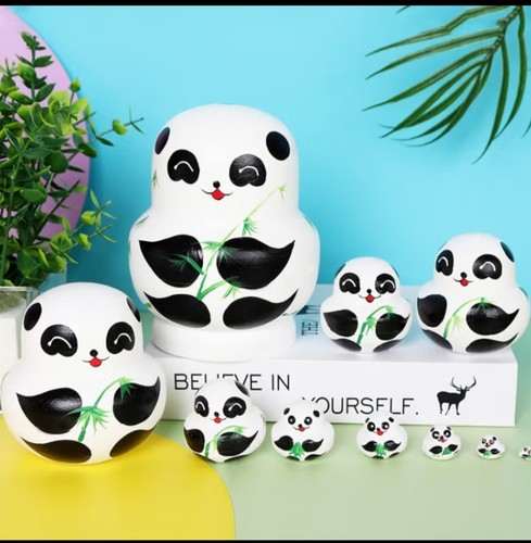 手绘套娃10层椴木不开裂不变形