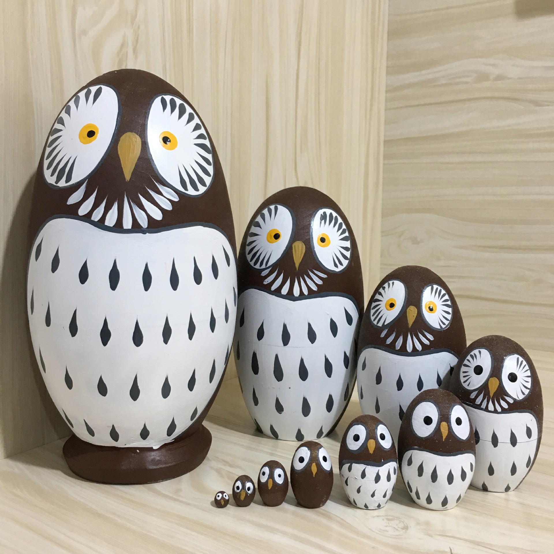 套娃俄罗斯正品纯手工木质创意