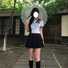 【町田】布丁熊原创JK制服水手服海军领学院风日系收腰基础款套装