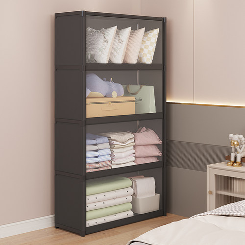 【家用防尘收纳柜！】多层小衣橱