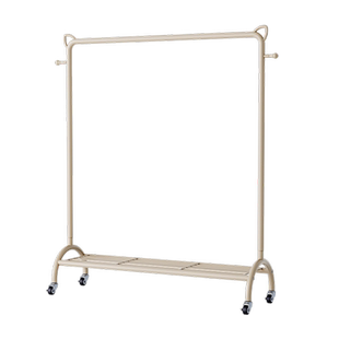 简易金属衣柜家用卧室宿舍租房组装铁艺衣橱挂衣架经济型结实耐用