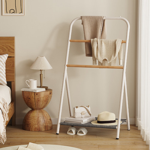 【随手一挂！】床头衣架落地卧室