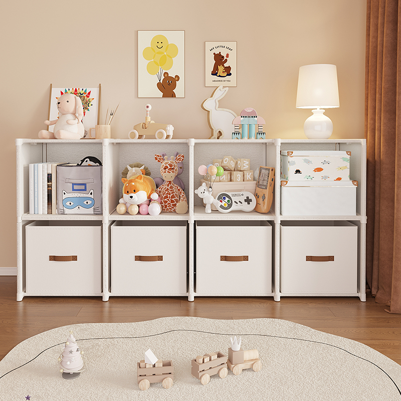 【大容量收纳！】书本玩具置物架